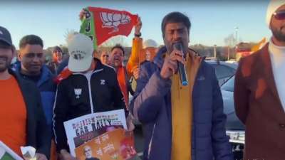 CM योगी के समर्थन में UK में निकाली गई कार रैली, आयोजक बोले- यूपी के लिए बीजेपी जरूरी