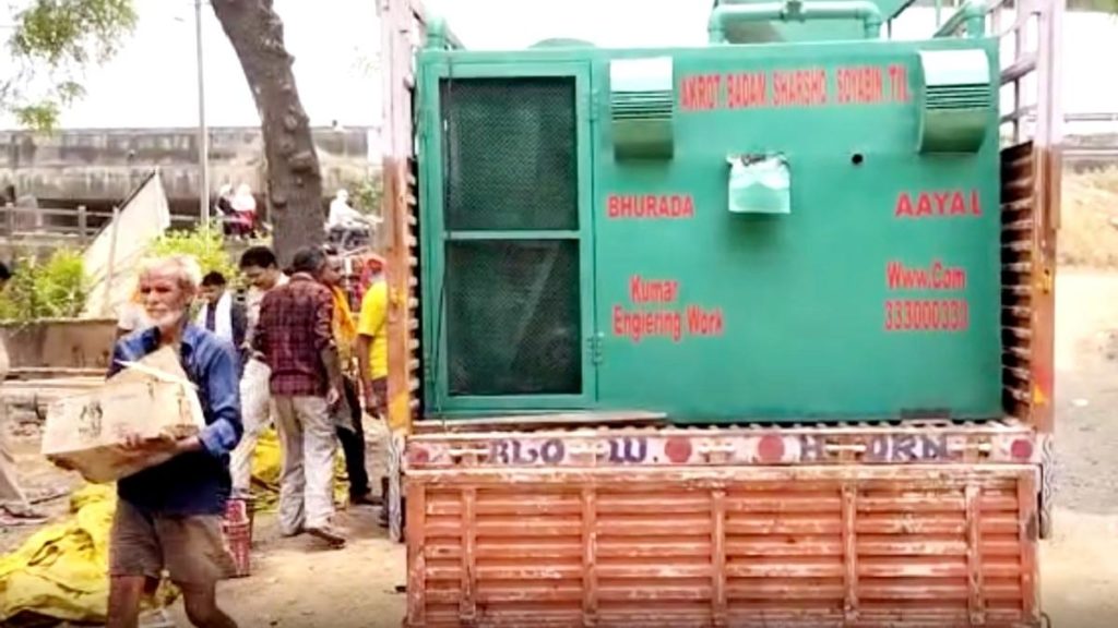 कैमूर में बिजली जनरेटर के ट्रक से 3 हजार लीटर शराब बरामद, चालक गिरफ्तार, मुजफ्फरपुर जा रहा था ट्रक