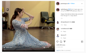 रेखा की फिल्म 'उमराव जान' के गाने पर जाह्नवी कपूर का डांस, शेयर किया 2 साल पुराना वीडियो