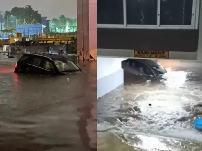 बेंगलुरू में कुछ ही घंटों की बारिश से हुआ बेहाल, सड़कें बनीं तालाब, कई जगह बाढ़ जैसे हालात