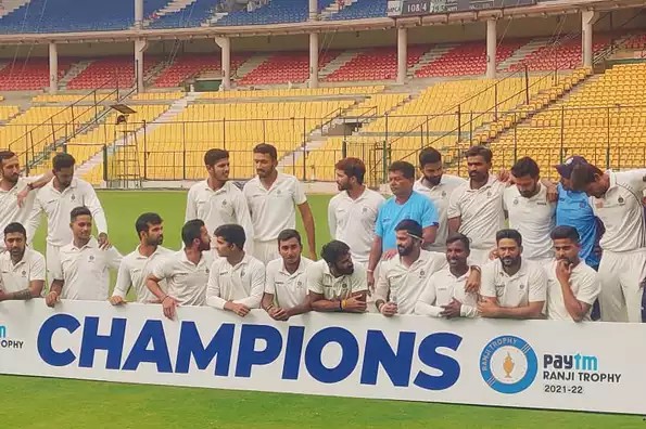Ranji Trophy 2021-22, FINAL:मध्य प्रदेश ने पहली बार जीता रणजी का रण , फाइनल में मुंबई को 6 विकेट से हराया