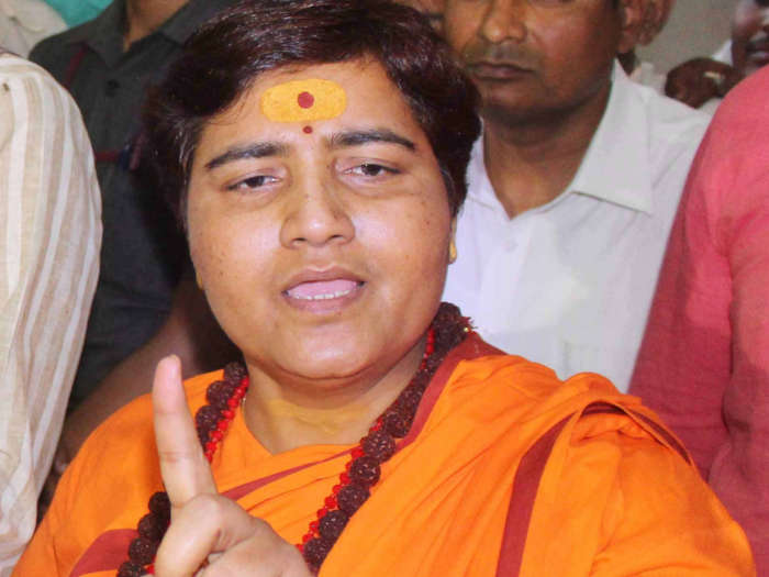 उदयपुर हत्याकांड पर साध्वी प्रज्ञा ने कहा कांग्रेस शासित राज्यों में हिंदू सुरक्षित नहीं