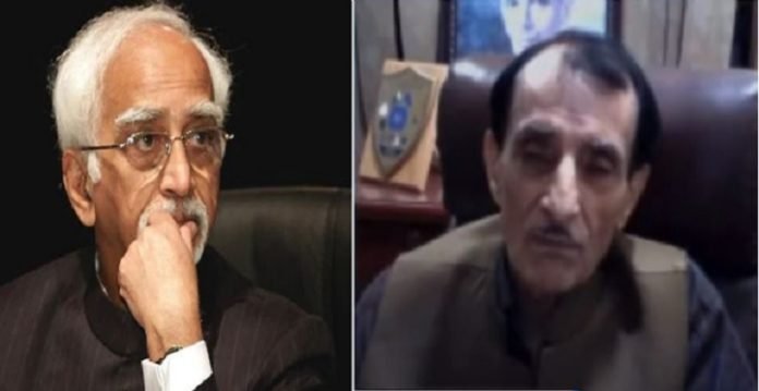 पूर्व उपराष्ट्रपति हामिद अंसारी ने की थीं पाकिस्तानी पत्रकार से संवेदनशील खुफिया जानकारी साझा