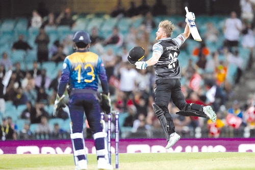 T20 वर्ल्ड कप में न्यूजीलैंड की लगातार दूसरी जीत, श्रीलंका को 65 रन से हराया