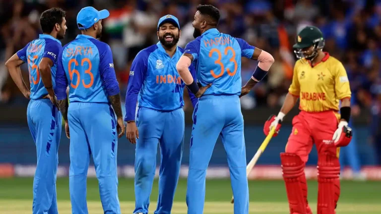 भारत ने जिम्बाब्वे को 71 रन से हराया, अब सेमीफाइनल में इंग्लैंड से होगा सामना