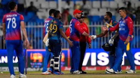 T20 World Cup 2022: श्रीलंका ने अफगानिस्तान को 6 विकेट से हराया