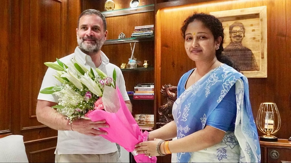 Rahul Gandhi reached to meet Kalpana Soren