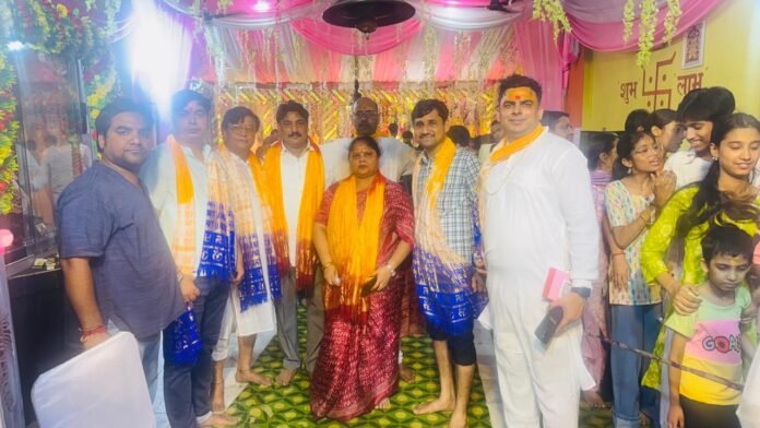 Janmashtami festival celebrated with great pomp in Durga Mandir Ashok Nagar