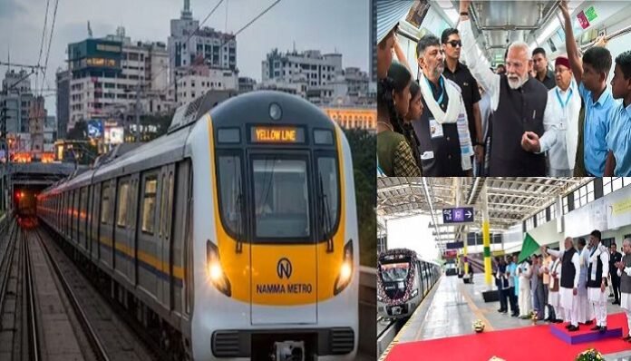 PM Modi, Bangalore Yellow Line Metro, Vande Bharat Express
