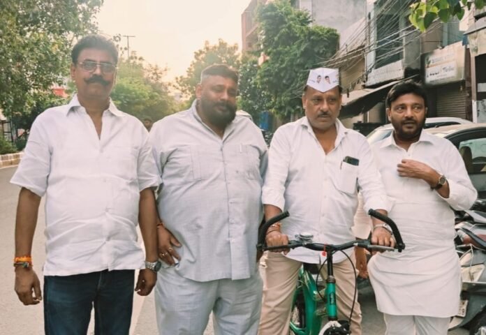 तिरंगा साइकिल यात्रा को ले कार्यकर्ताओं में जबरदस्त उत्साह : राज कुमार जैन कुमार जैन