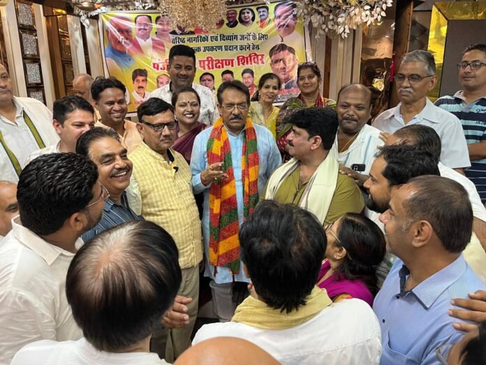 दिव्यांग और बुजुर्गों को उपकरण देने के लिए कृष्णा नगर में लगाया गया पंजीकरण शिविर : डॉ.अनिल गोयल डॉ.अनिल गोयल