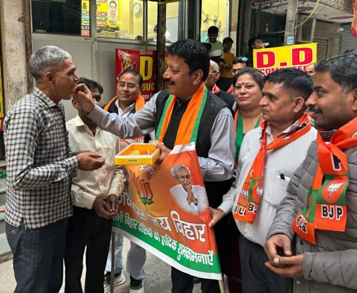 बिहार में सुशासन एवं विकास की जीत : श्याम सुन्दर अग्रवाल श्याम सुन्दर अग्रवाल