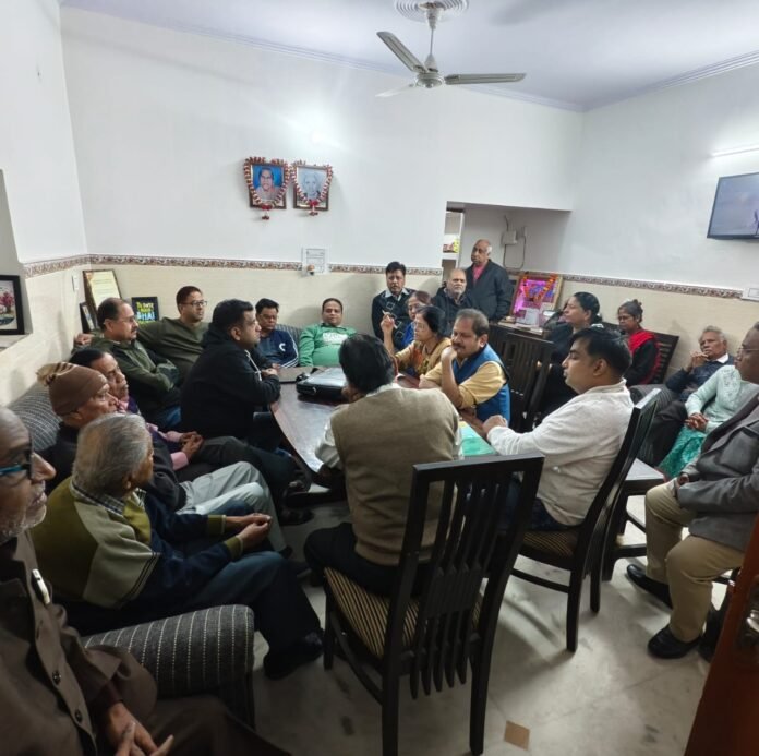 कायस्थ सभा की यमुना विहार में बैठक आयोजित कायस्थ सभा