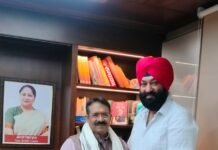 Gurmeet Singh Sura: हर्ष मल्होत्रा से भेंट कर आभार जताया गुरमीत सिंह सूरा नें