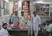 नन्द नगरी ब्लाक कांग्रेस की मासिक बैठक आयोजित : करण ढीकिया