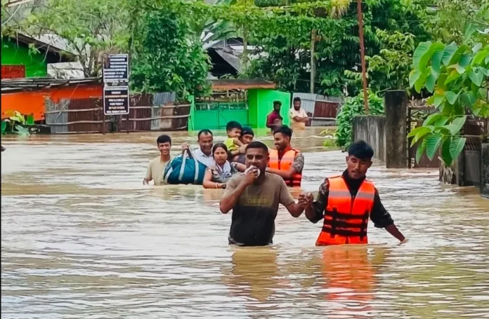 Assam Flood, Assam Flood Death Toll, Amit Shah Assam Flood, Himanta Biswa Sarma, Assam Flood Relief