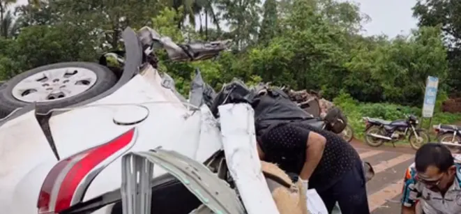 Ratnagiri Accident, Mumbai Goa Highway, Maharashtra Accident News, Ratnagiri News, Road Accident News Ratnagiri Accident, Mumbai Goa Highway, Maharashtra Accident News, Ratnagiri News, Road Accident News