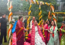 मुख्यमंत्री रेखा गुप्ता ने महापौर निवास पर आयोजित तीज महोत्सव में भाग लिया : रेखा रानी