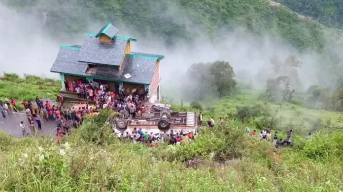 Chamba Bus Accident, Himachal Bus Accident, Chamba Road Accident 