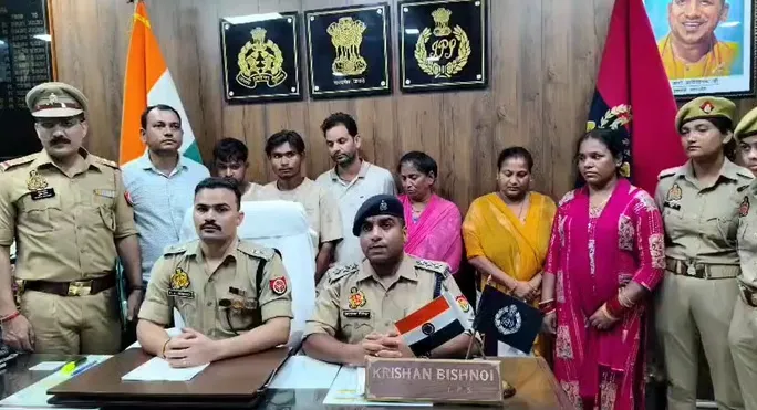 UP Child Trafficking Sambhal UP Sambhal child trafficking gang arrests