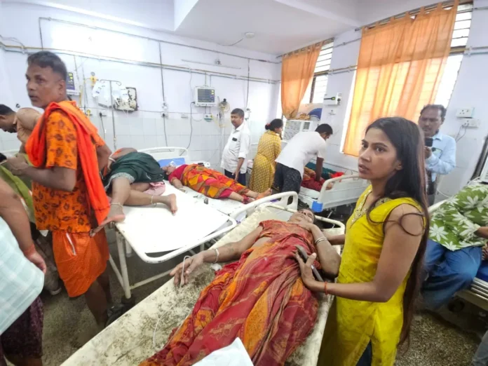 लखीसराय अशोकधाम मंदिर भगदड़