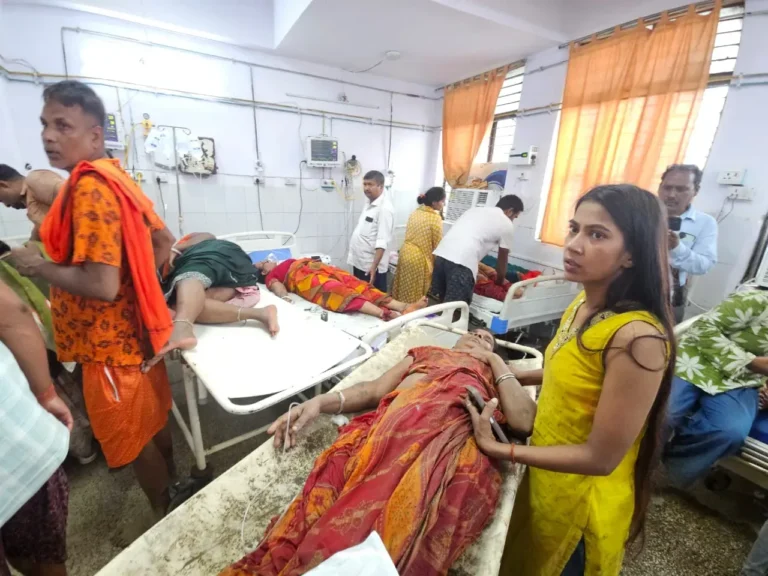 लखीसराय अशोकधाम मंदिर भगदड़