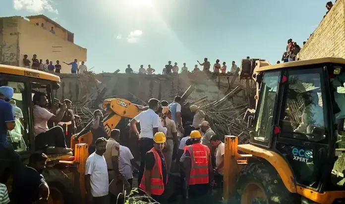 Ambala Building Collapse, Dhulkot Building Collapse, Haryana Accident, Rescue Operation Ambala, Construction Accident