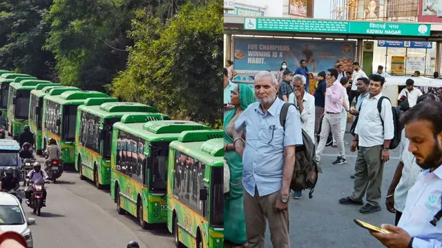 DTC Bus Strike, Delhi Bus Drivers, DTC Employees Protest, Delhi Transport, DTC Salary Hike DTC Bus Strike, Delhi Bus Drivers, DTC Employees Protest, Delhi Transport, DTC Salary Hike
