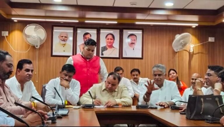 Rajkumar Ballan stressed on strengthening the Kisan Morcha at the grassroots level.