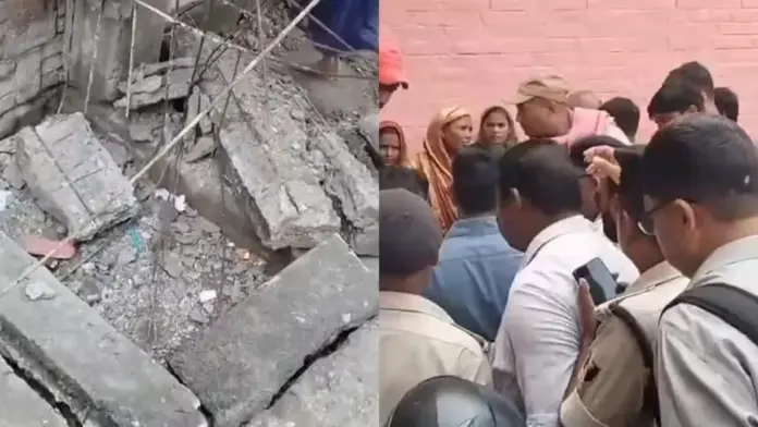 Khagaria School Accident, Bihar School Incident, School Staircase Collapse, Ritika Kumari, Bihar Breaking News Khagaria School Accident, Bihar School Incident, School Staircase Collapse, Ritika Kumari, Bihar Breaking News
