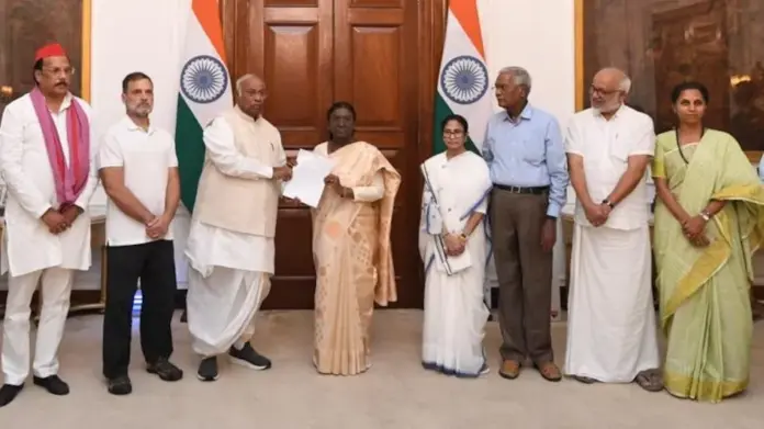 Vote Theft Allegations, Rahul Gandhi, Droupadi Murmu, Gyanesh Kumar, INDIA Bloc Protest Vote Theft Allegations, Rahul Gandhi, Droupadi Murmu, Gyanesh Kumar, INDIA Bloc Protest