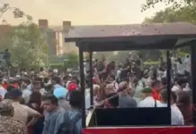 CJP Tiranga March: कनॉट प्लेस में तिरंगा मार्च के बीच व्यापारियों ने किया विरोध, मुख्य चुनाव आयुक्त ज्ञानेश कुमार के समर्थन में लगाए नारे CJP Tiranga March, Connaught Place Protest, Gyanesh Kumar, Palika Bazaar Traders, Delhi Police Security