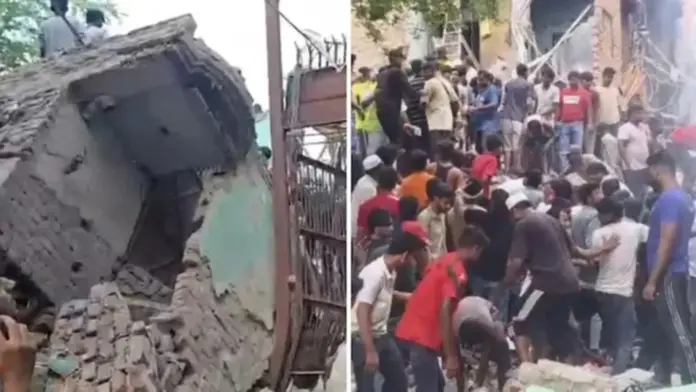 seemapuri building colapsed 3 died Seemapuri Building Collapse